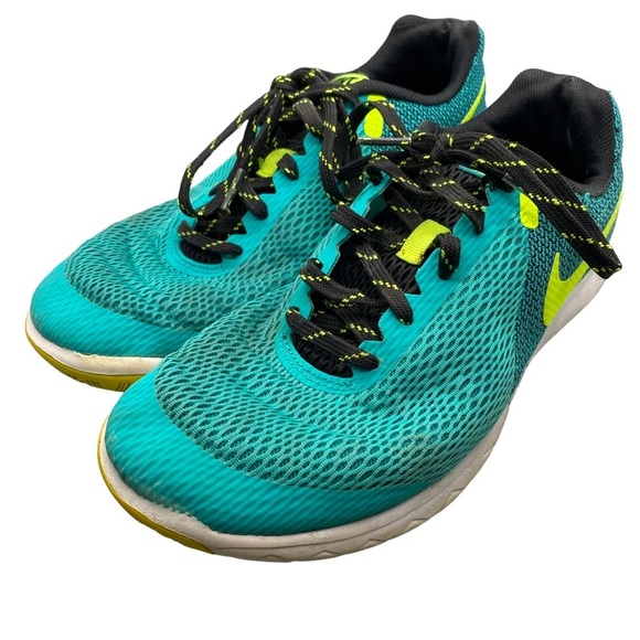 NIKE Flex‎ Experience RN5 teal and lime running shoes - Picture 1 of 11